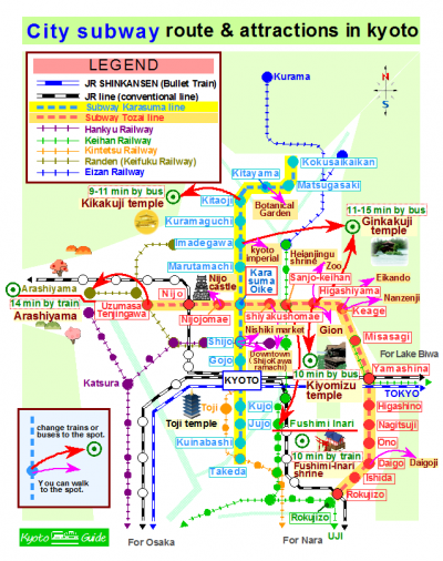 Kyoto City Subway | Kyoto Bus & Train Guide