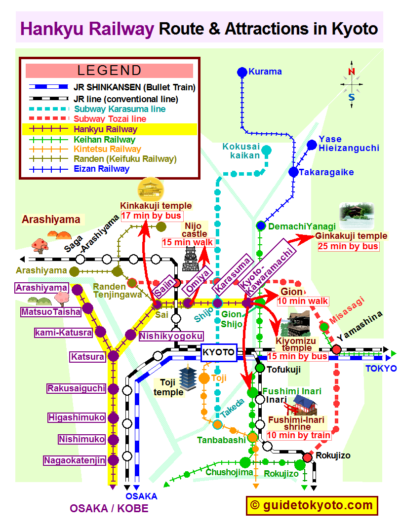 Hankyu Railway | Kyoto Bus & Train Guide