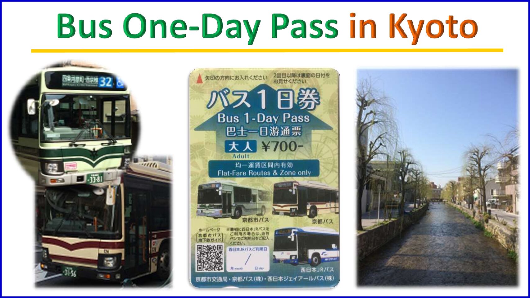 Bus One Day Pass Kyoto Bus And Train Guide